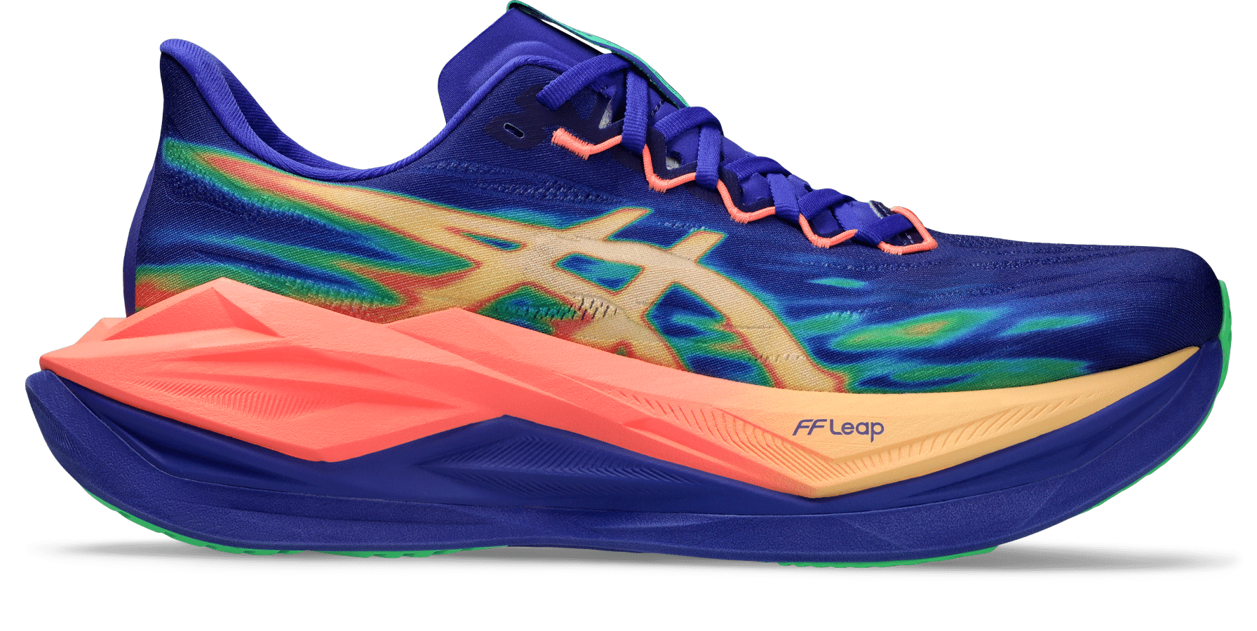 ASICS dévoile la Superblast 3, nouvelle version de son super trainer phare. Mousse FF LEAP en A-TPU, rebond amélioré et polyvalence totale : une chaussure capable d’enchaîner les footings, les longues sorties rapides et même le marathon.