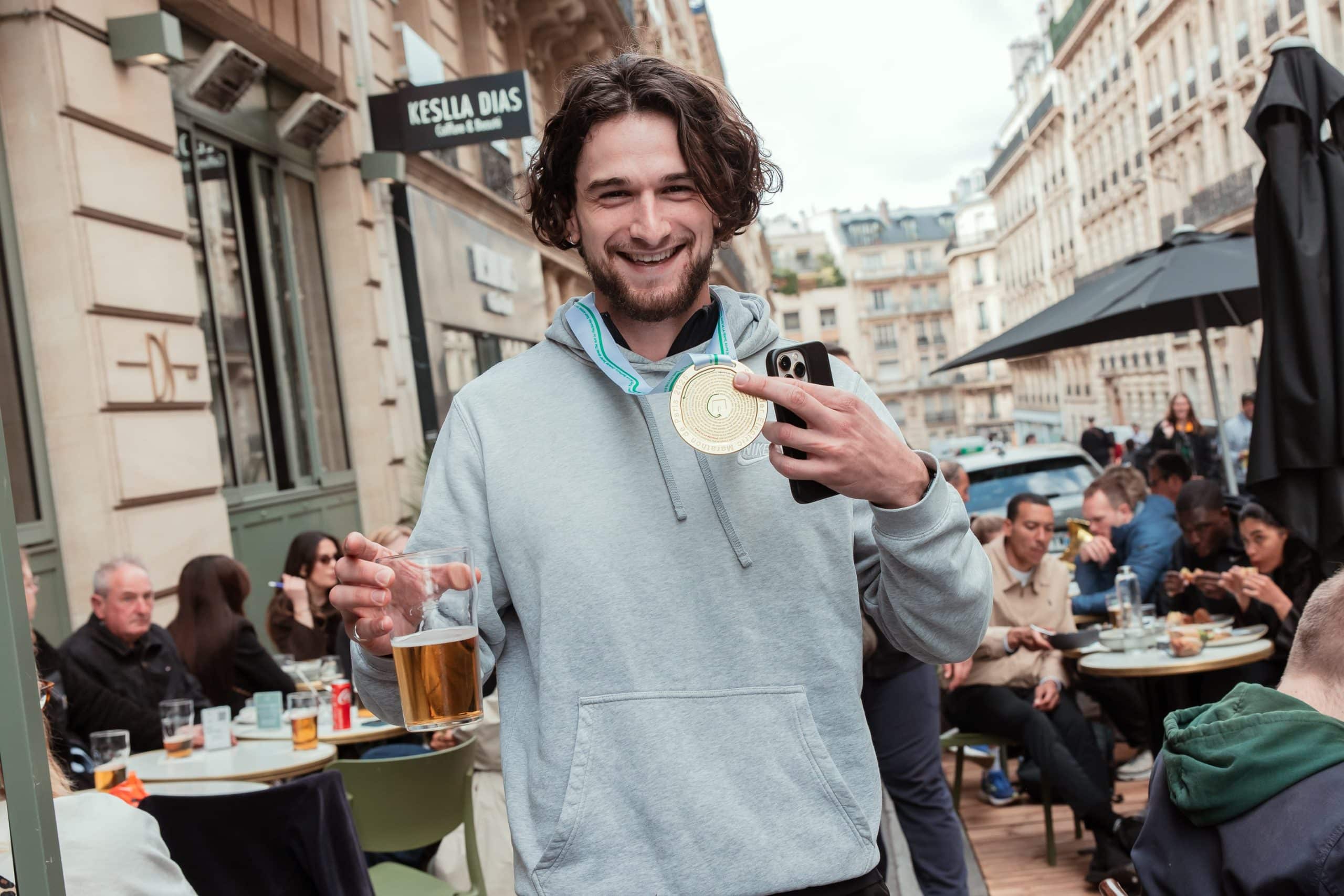 Le mythe de la bière post-marathon