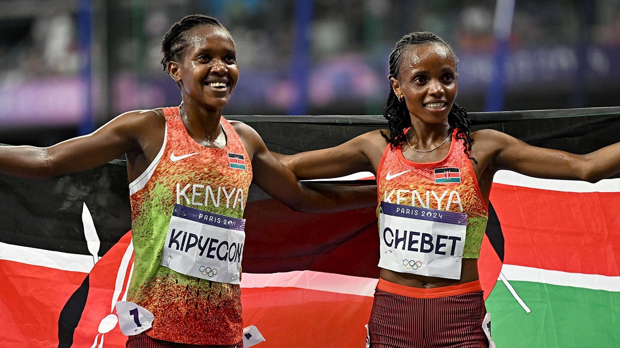 Chebet et Kipyegon