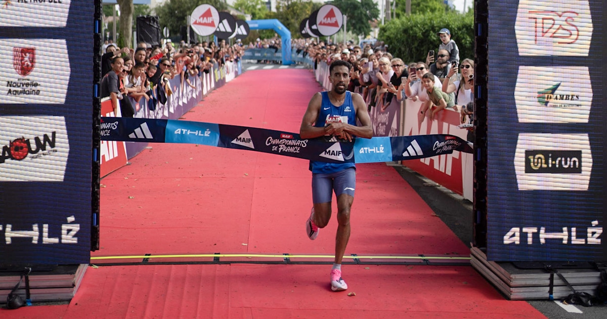 Morhad Amdouni est devenu pour la première fois champion de France de marathon ce dimanche à Ambès (Gironde). Le détenteur du record de France de la discipline qui s’est imposé en 2h13’21 a obtenu le treizième titre national de toute sa carrière. Un retour gagnant pour Morhad Amdouni persuadé de pouvoir encore réaliser de très gros chronos et qui espère enchainer avec d’autres succès. Entretien !