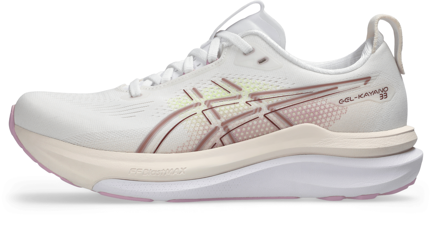 ASICS dévoile la GEL-KAYANO 33, une nouvelle version plus fluide et polyvalente avec une stabilité moins intrusive et un confort encore amélioré.