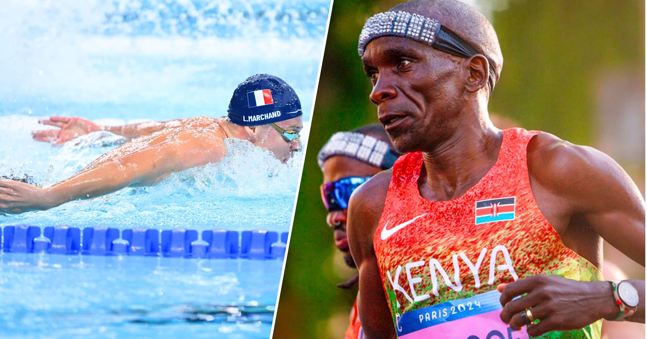 La question a fait jaser. Qui du flamboyant cycliste Tadej Pogačar, du chouchou des Français Léon Marchand ou du GOAT du marathon Eliud Kipchoge serait le plus à l’aise sur une épreuve aussi exigeante qu’un Ironman ? Faute de réponse définitive, une autre interrogation mérite qu’on s’y attarde : en sortant du cadre de l’athlétisme pur, quels sportifs professionnels cochent réellement le plus de cases pour performer sur 42,195 km ?