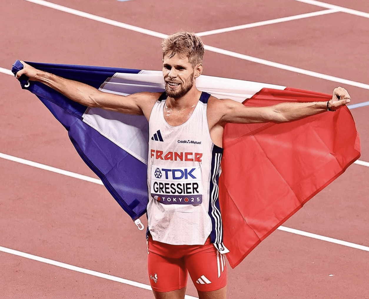 Jimmy Gressier en bronze