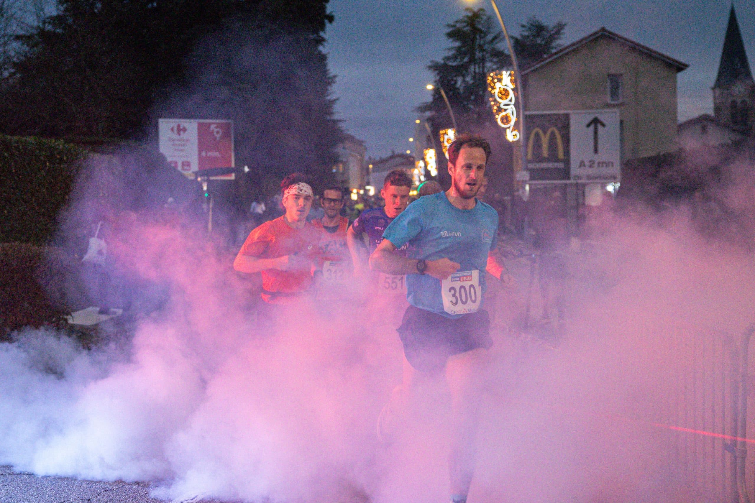 Foulées de Noël by Crédit Mutuel à La Talaudière