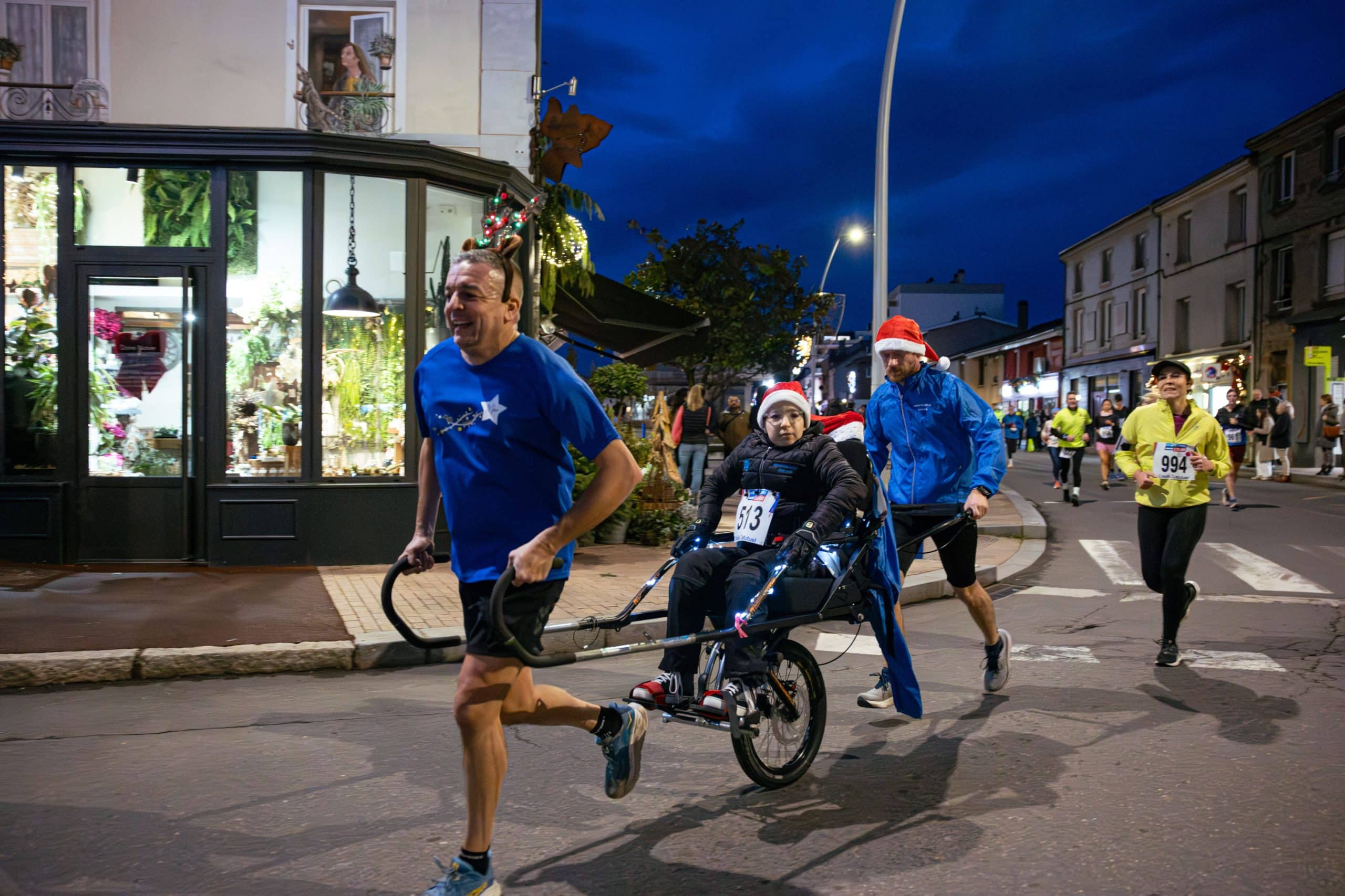 Foulées de Noël by Crédit Mutuel à La Talaudière