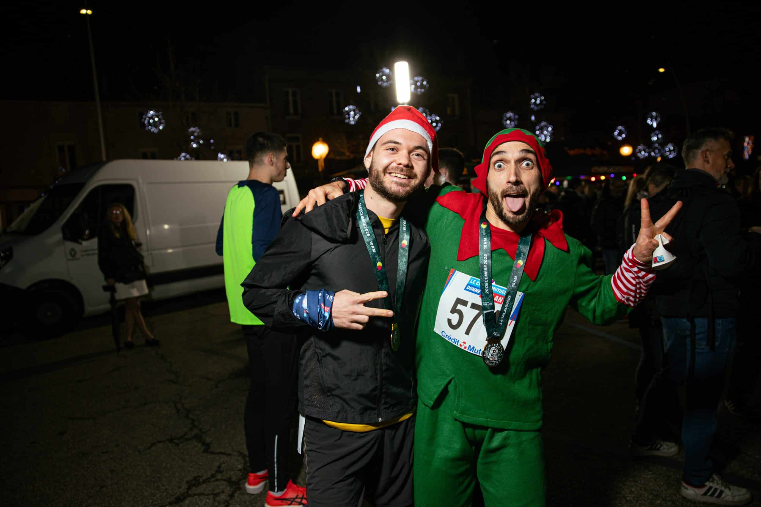 Foulées de Noël by Crédit Mutuel à La Talaudière