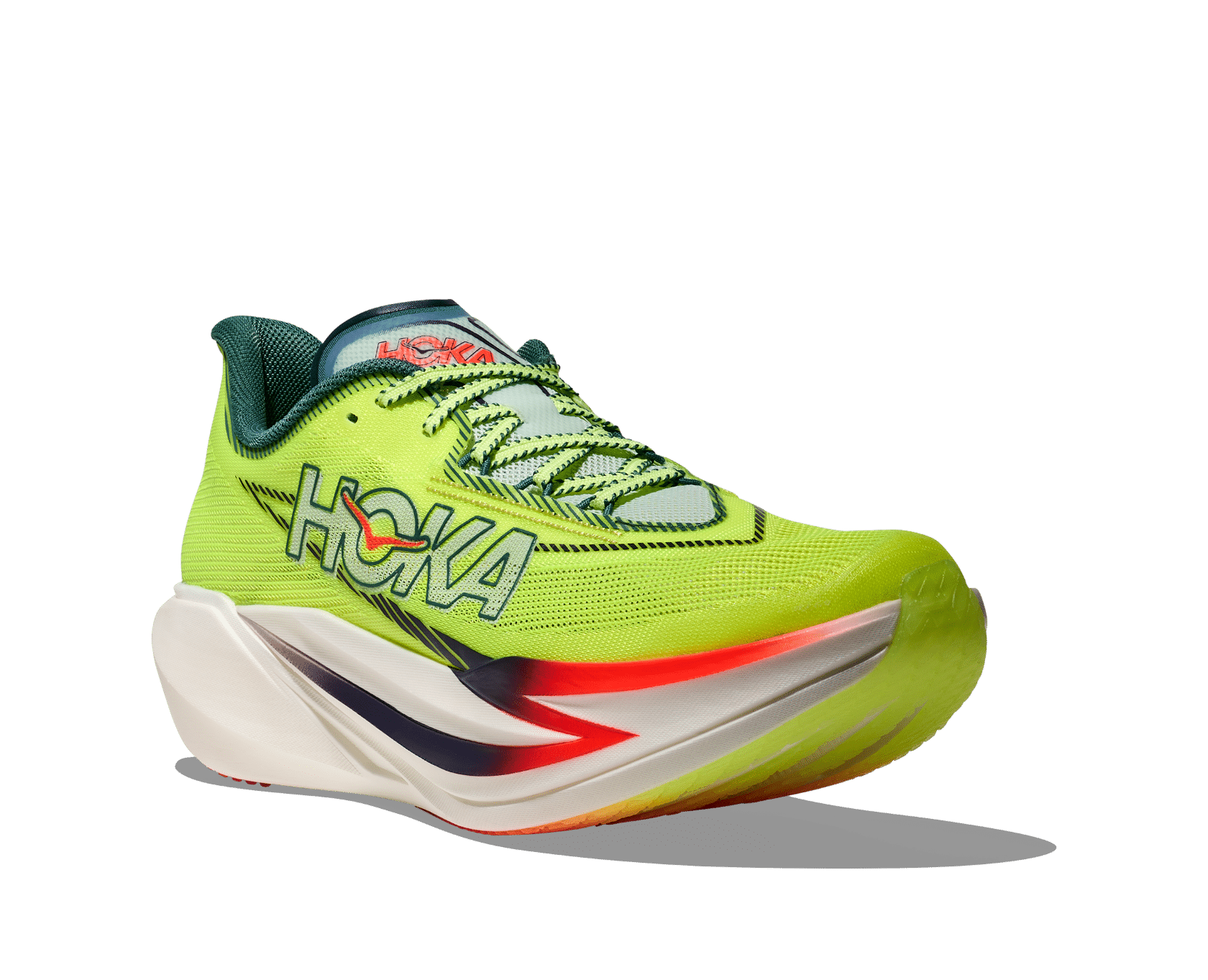 HOKA dévoile la Cielo X1 3.0, sa chaussure carbone la plus légère et la plus agressive à ce jour. Mousse PEBA ultra-réactive, plaque carbone, rocker prononcé et stabilité améliorée : une super-chaussure pensée pour la compétition du 5 km au marathon.