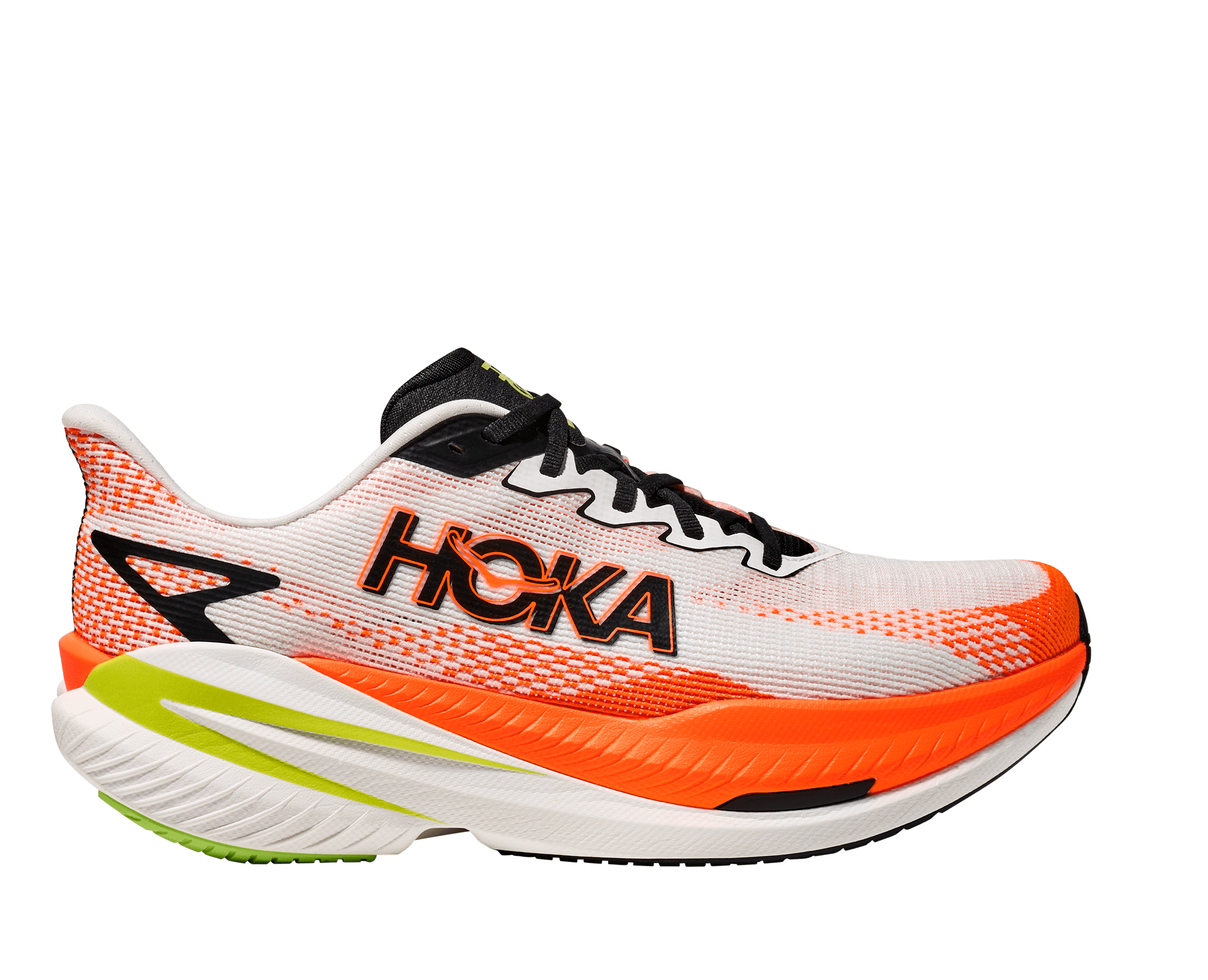 Hoka revient avec une recette plus affûtée que jamais pour sa toute nouvelle Mach X 3. Cette 3ème génération se veut le parfait équilibre entre propulsion, confort et polyvalence. Ce nouveau modèle, au design flashy, est disponible depuis le 1er septembre. Il s’adresse à celles et ceux qui cherchent une chaussure capable de répondre à tous types d’efforts : de la séance de vitesse à la sortie longue. Cette nouvelle version est une réussite et offre un confort remarquable qui séduira sans doute un grand nombre de coureurs.