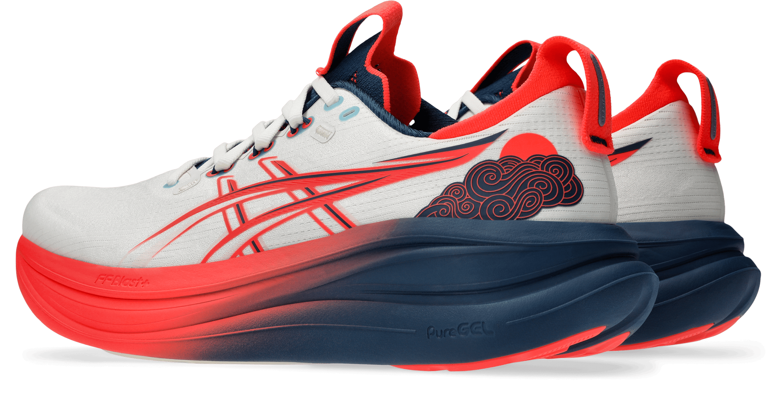 COLLECTION EXCLUSIVE I-RUN X ASICS i-Run et ASICS s’unissent dans un manga inédit inspiré par une même ambition : se dépasser et cultiver le bien-être du corps et de l’esprit. Cette collaboration célèbre la détermination et donne naissance à une collection dédiée, dont la nouvelle Nimbus 28, présentée et distribuée en exclusivité par i-Run.