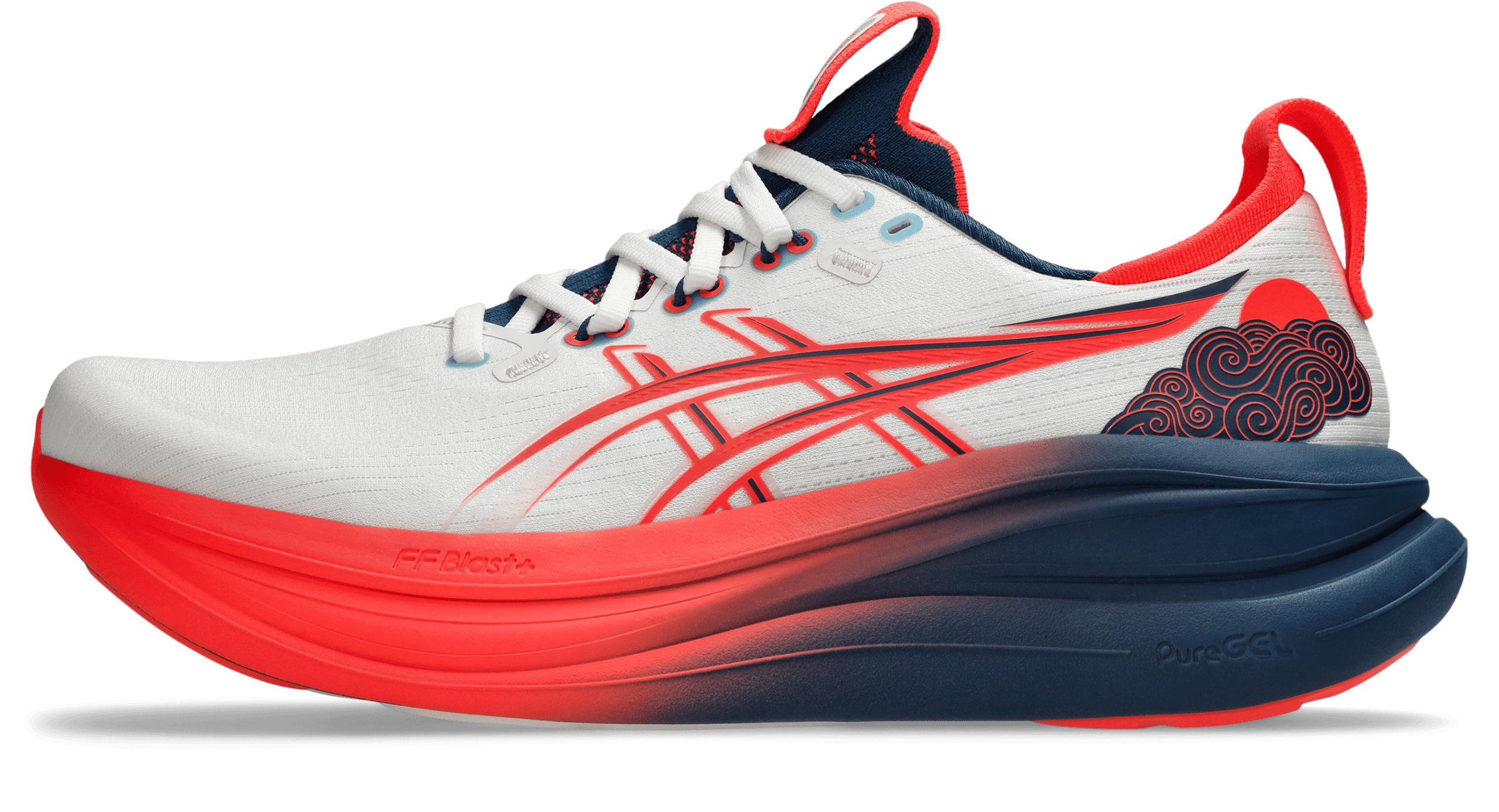 COLLECTION EXCLUSIVE I-RUN X ASICS i-Run et ASICS s’unissent dans un manga inédit inspiré par une même ambition : se dépasser et cultiver le bien-être du corps et de l’esprit. Cette collaboration célèbre la détermination et donne naissance à une collection dédiée, dont la nouvelle Nimbus 28, présentée et distribuée en exclusivité par i-Run.