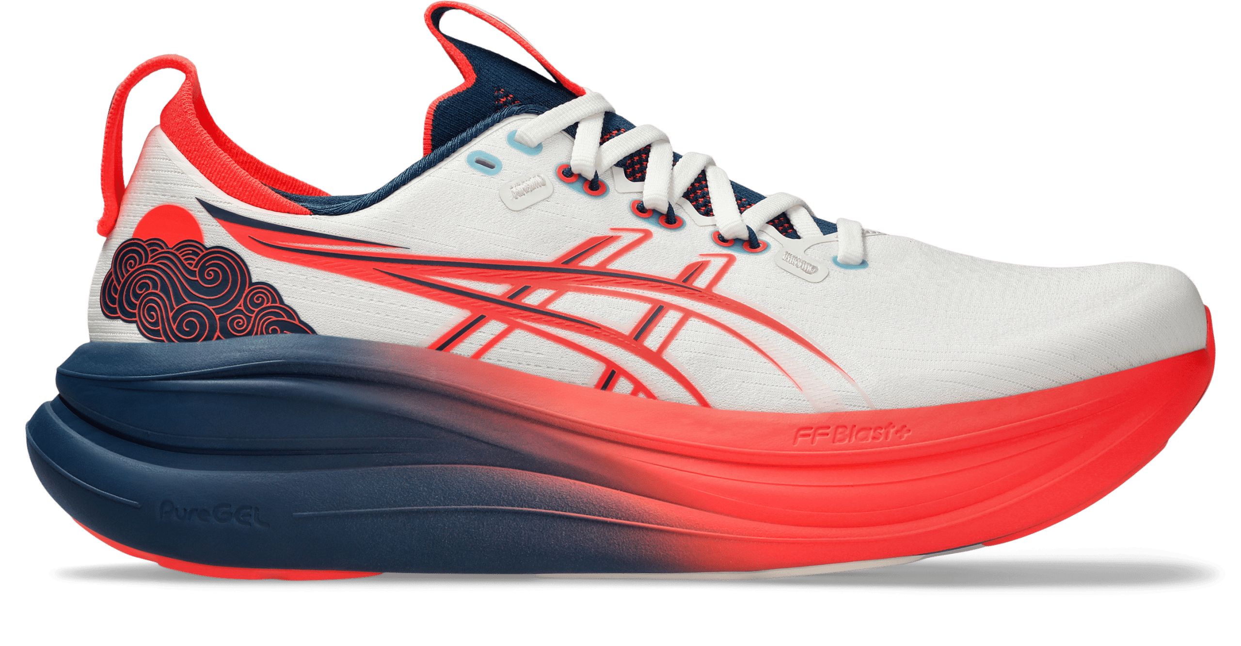 COLLECTION EXCLUSIVE I-RUN X ASICS i-Run et ASICS s’unissent dans un manga inédit inspiré par une même ambition : se dépasser et cultiver le bien-être du corps et de l’esprit. Cette collaboration célèbre la détermination et donne naissance à une collection dédiée, dont la nouvelle Nimbus 28, présentée et distribuée en exclusivité par i-Run.