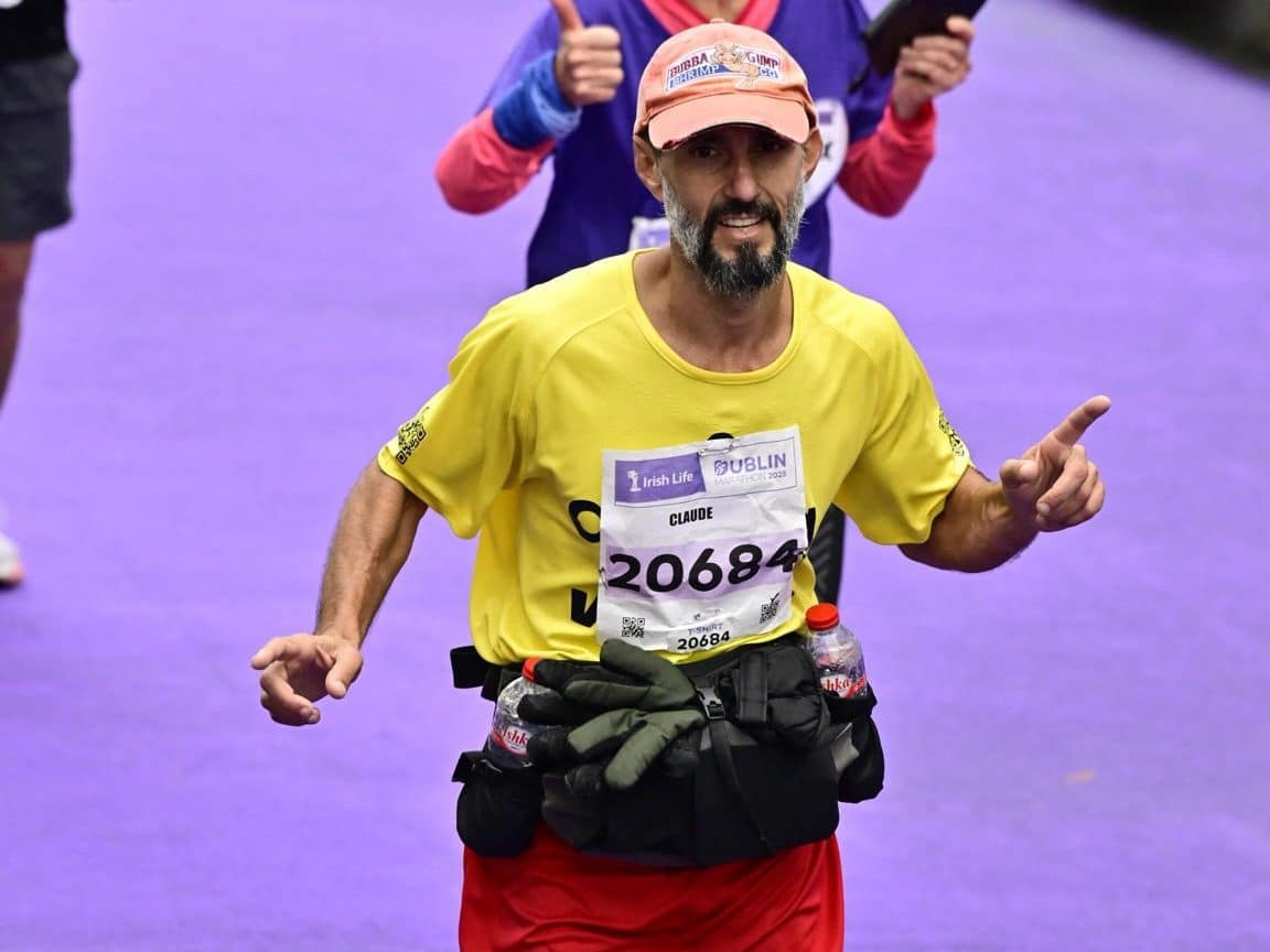 Claude Cazes Marathon de Dublin