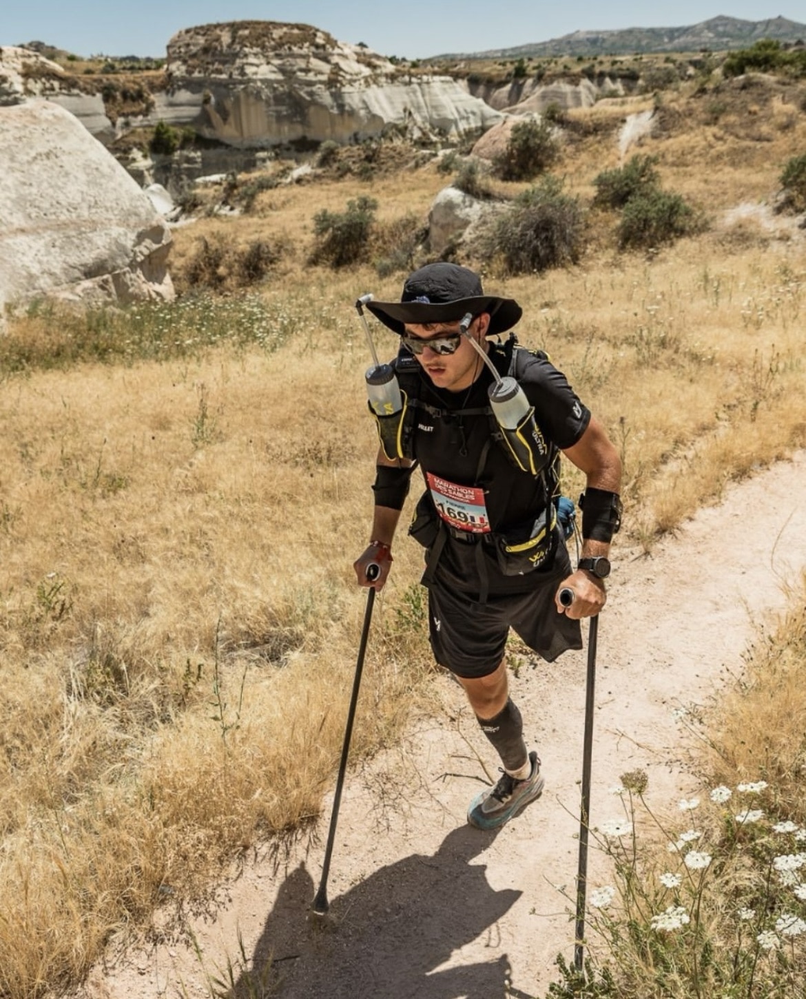 Marathon des Sables, même entraîné, la plus grosse difficulté de Pierre était le dénivelé.