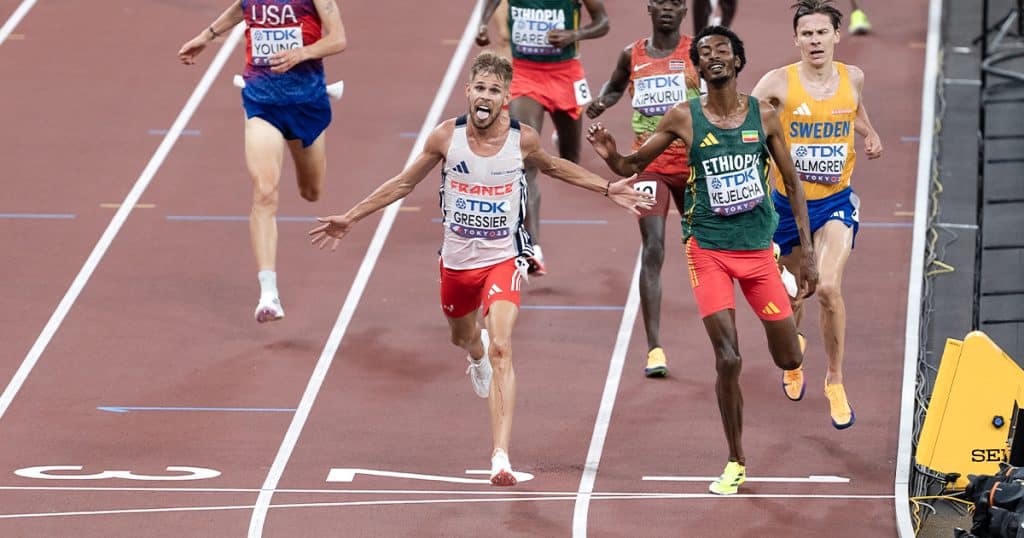 Champion du monde du 10 000 m, Jimmy Gressier annonce son passage sur route et marathon pour 2028. Retour aux sources, ambitions et confidences en interview.