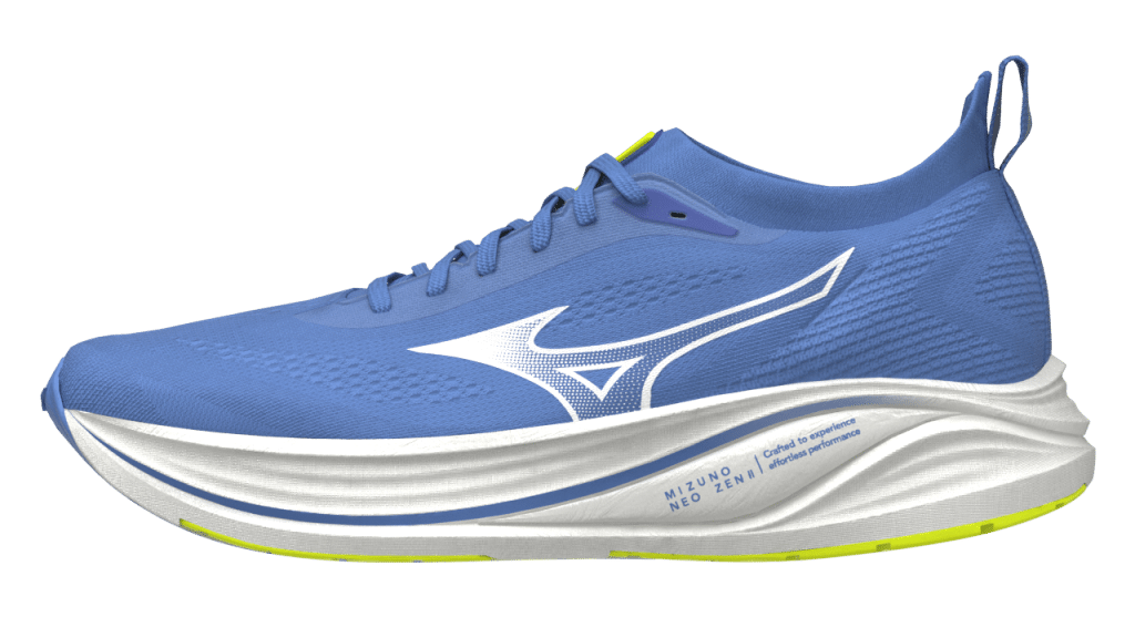 Mizuno dévoile la Neo Zen 2, une chaussure de running polyvalente et dynamique pensée pour tous types de runs. Mousse Enerzy NXT infusée à l’azote, stabilité améliorée et foulée fluide pour allier plaisir, confort et performance au quotidien.