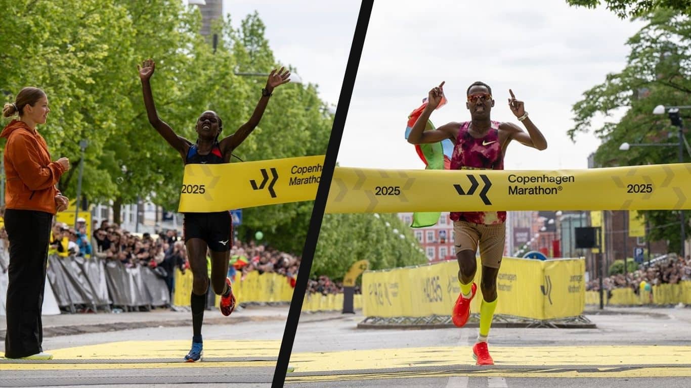 Si l'Erythréen Berhane Tesfaye et la Kényane Sharon Kiptugen se sont illustrés au Marathon de Copenhague, les records sont restés inchangés.