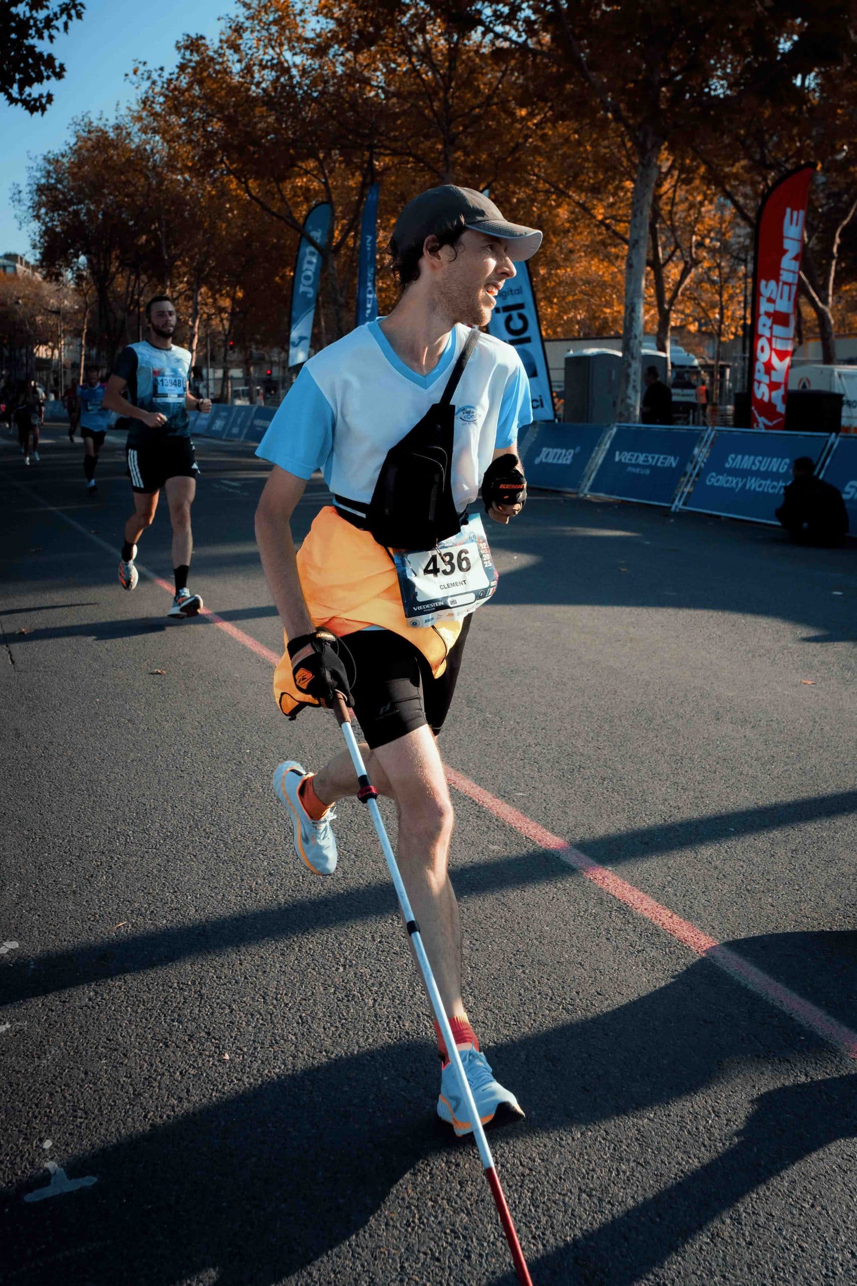 Clément Gass au 20 km de Paris