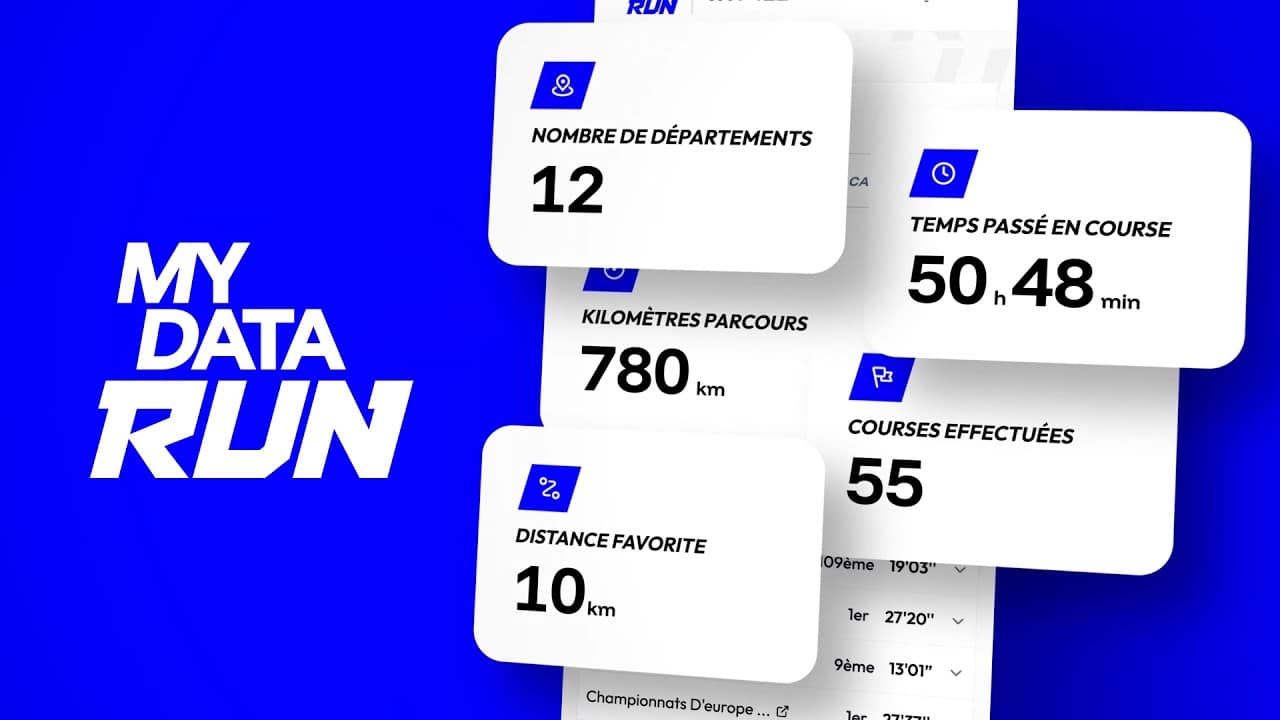 La FFA lance MyDataRun, une plateforme gratuite pour analyser ses performances, se comparer aux autres coureurs et trouver sa prochaine course.