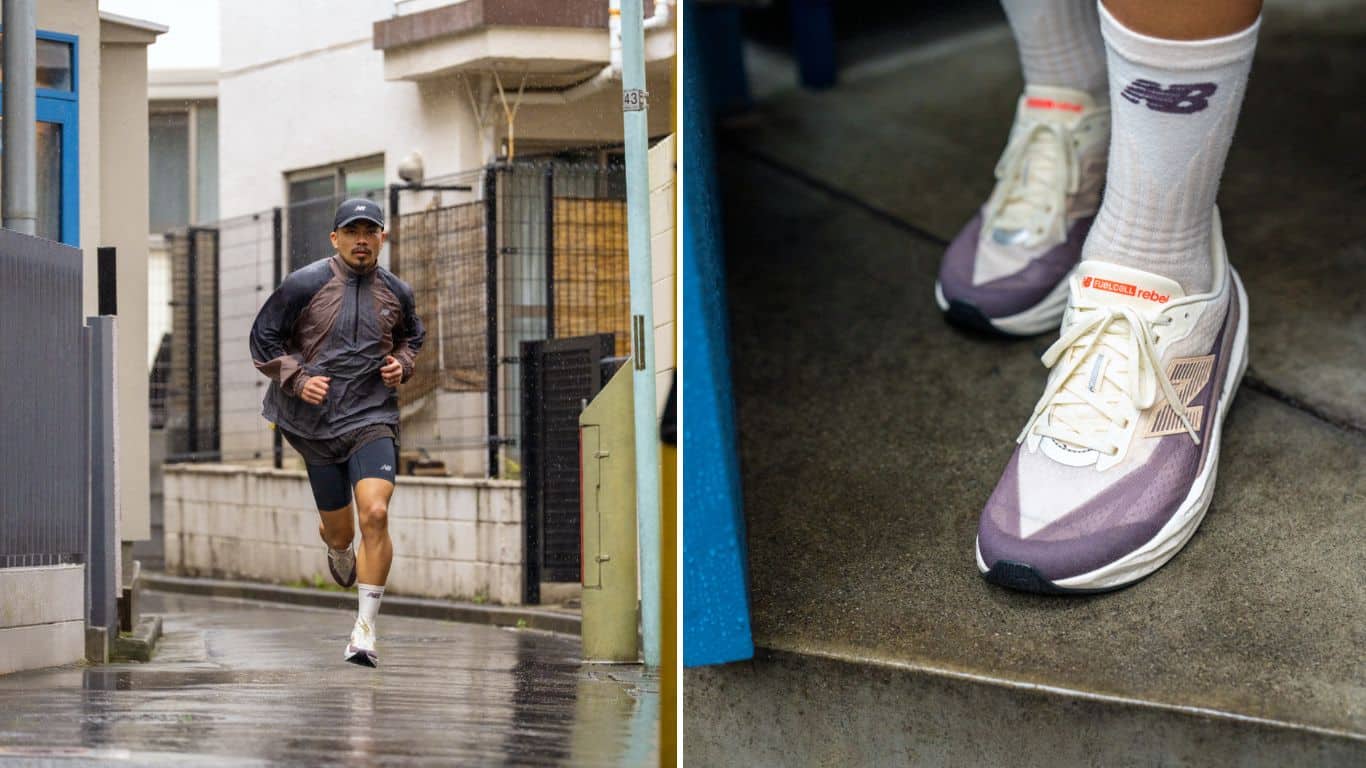 S’il ne devait en rester qu’une, ce serait sans doute celle-là. La New Balance FuelCell Rebel v5 s’impose comme un véritable couteau suisse dans le monde exigeant des chaussures de running. Avec cette cinquième itération de son modèle d’entraînement, New Balance propose une chaussure rapide, polyvalente et surtout fun. Sans plaque carbone mais avec plus de mousse sous le pied, la Rebel v5 réussit l’équilibre parfait entre dynamisme, confort et accessibilité pour courir au quotidien. De quoi séduire un très large éventail de coureurs, du débutant au runner expérimenté.