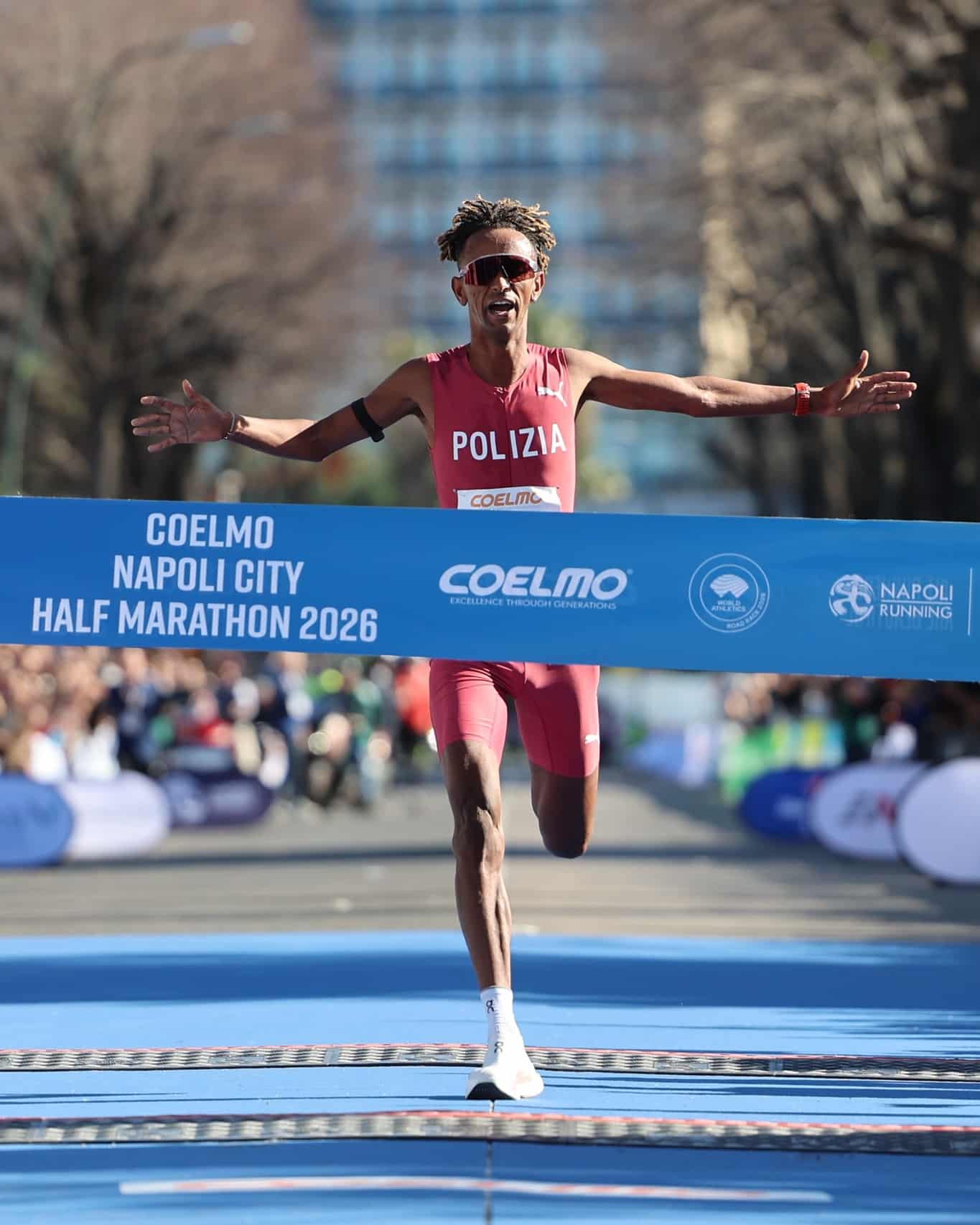 Semi-marathon de Naples 2026 : Yeman Crippa s’impose en 59’01, nouveau record d’Italie et 2e performance européenne de l’histoire. Une performance exceptionnelle sur le parcours le plus rapide d’Italie.