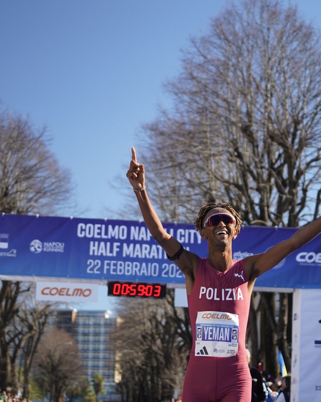Semi-marathon de Naples 2026 : Yeman Crippa s’impose en 59’01, nouveau record d’Italie et 2e performance européenne de l’histoire. Une performance exceptionnelle sur le parcours le plus rapide d’Italie.