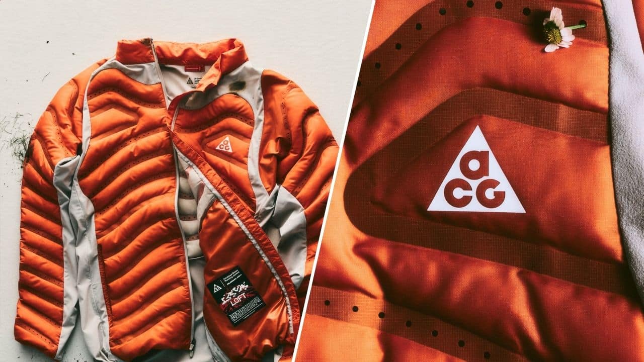 Nike relance ACG dans le trail avec la veste Lava Loft : une doudoune technique, légère et respirante pensée pour affronter toutes les conditions.