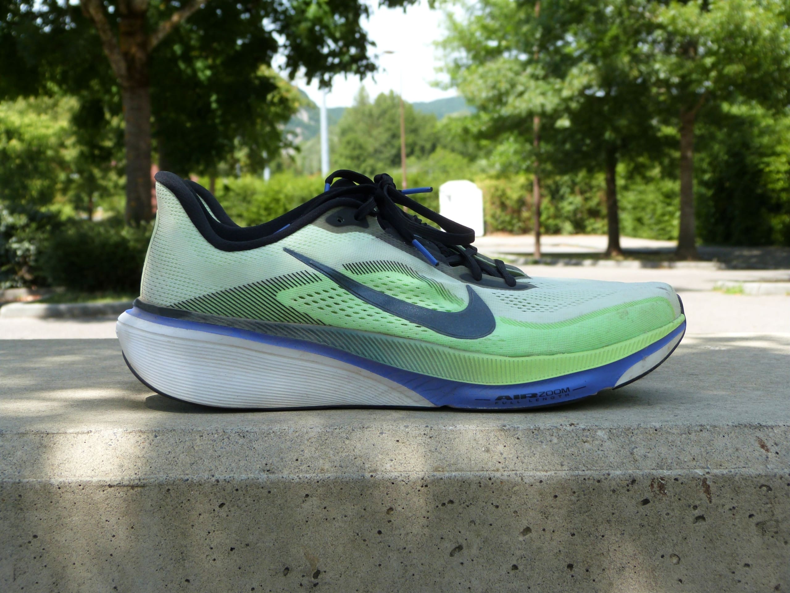 Test complet de la Nike Pegasus 42 après 100 km : confort, performance, poids, durabilité et comparaison avec la concurrence.