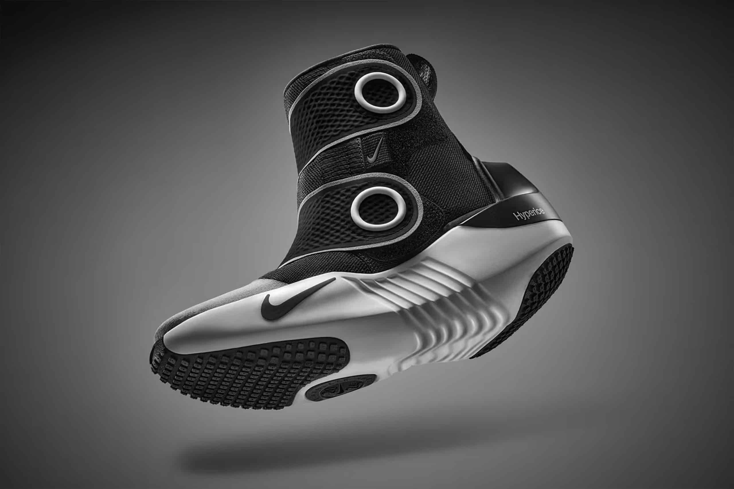 La Hyperboot de Nike x Hyperice est une innovation en matière de chaussure conçue pour accélérer l'échauffement et la récupération.