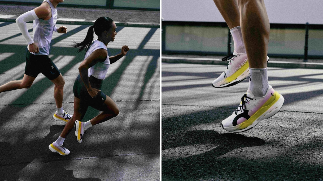 Depuis quelques années, le marché du running est dominé par les supershoes, ces chaussures à plaque carbone pensées pour courir très vite. De véritables avancées technologiques pour les élites, avec leur foulée dynamique et efficace. Mais ces modèles peuvent être très exigeants et pas toujours adaptés à tous. Alors qu’en est-il de la grande majorité des runners, ceux qui cherchent avant tout de la protection, de la structure et du confort pour leur course ? C’est justement pour cette raison que la toute nouvelle On Cloudboom Max a été pensée : une chaussure de compétition conçue pour accompagner les marathoniens visant un chrono entre 4h00 et 4h30. En clair : une chaussure performante, mais surtout pensée pour tenir les 42,195 km avec plaisir et sérénité.
