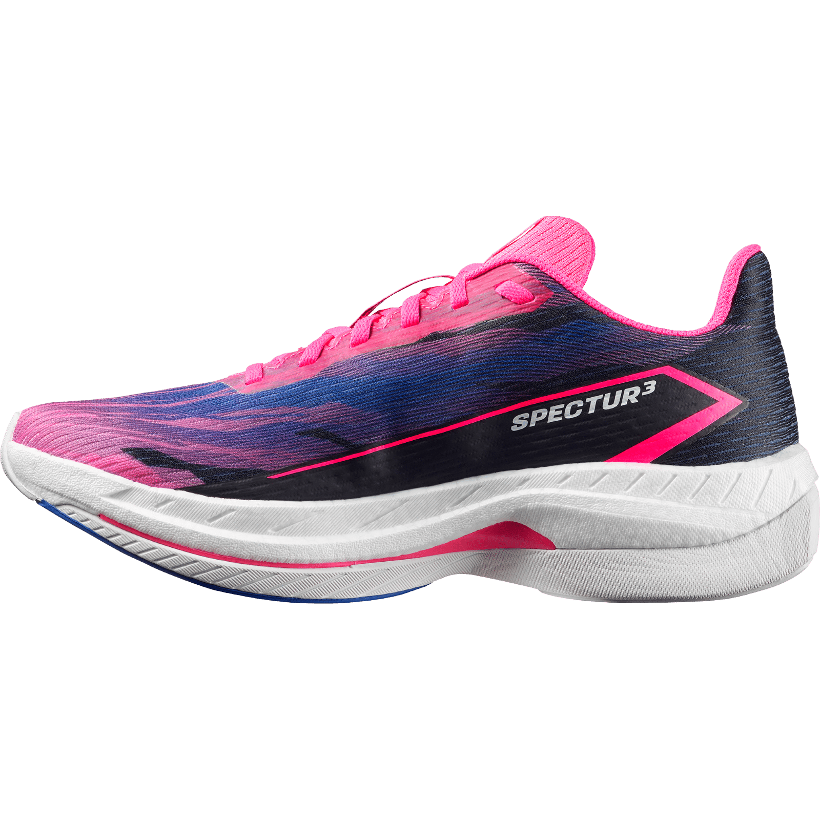 Salomon lance la Spectur 3, une chaussure de running performance pensée pour les coureurs du quotidien. Plaque en fibre de verre, plateforme stable et confort renforcé : une alternative plus accessible aux modèles carbone traditionnels.