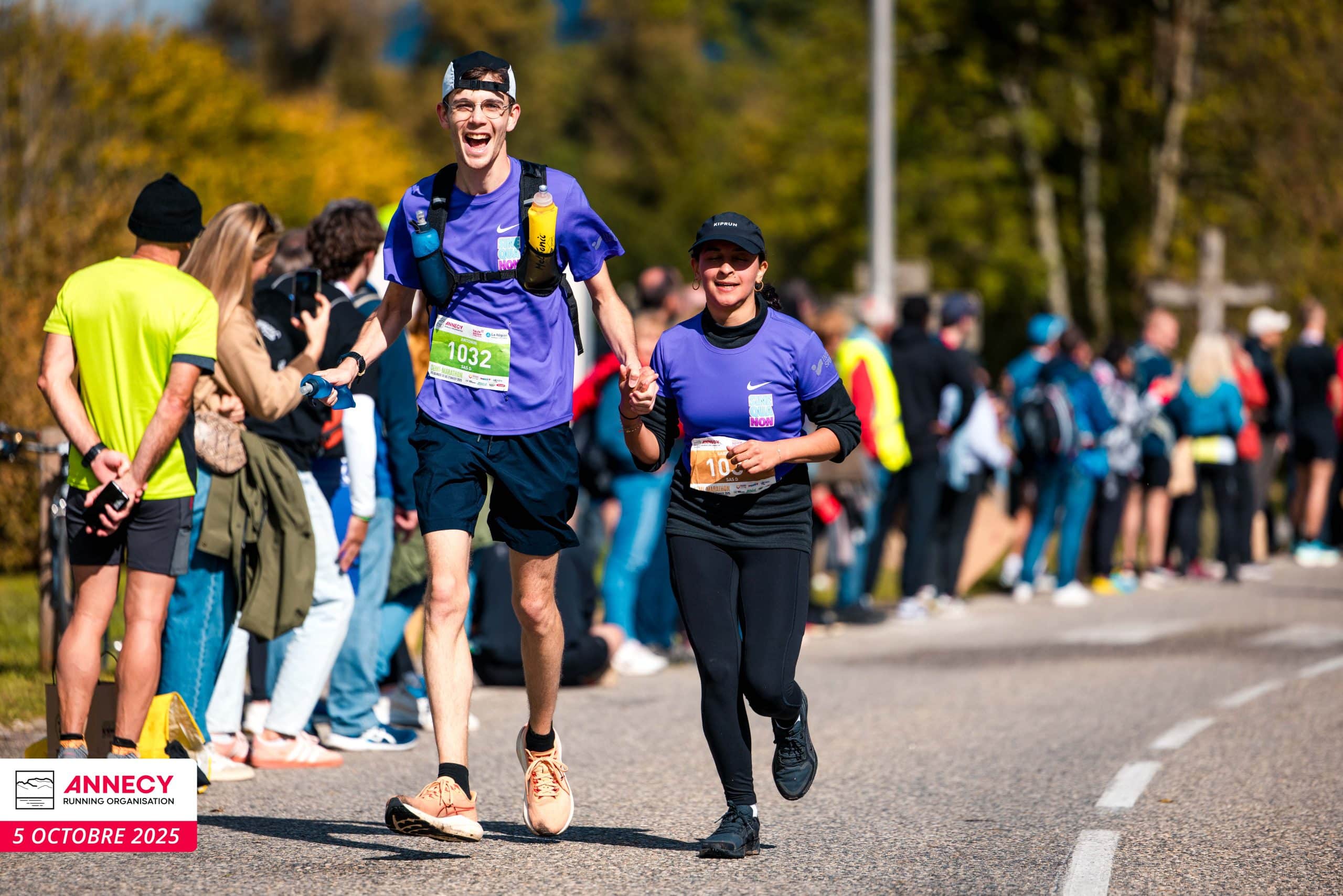 2000 participants ont pris le départ de la 5e édition du semi-marathon des sources du Lac d’Annecy, épreuve emblématique de Haute-Savoie.