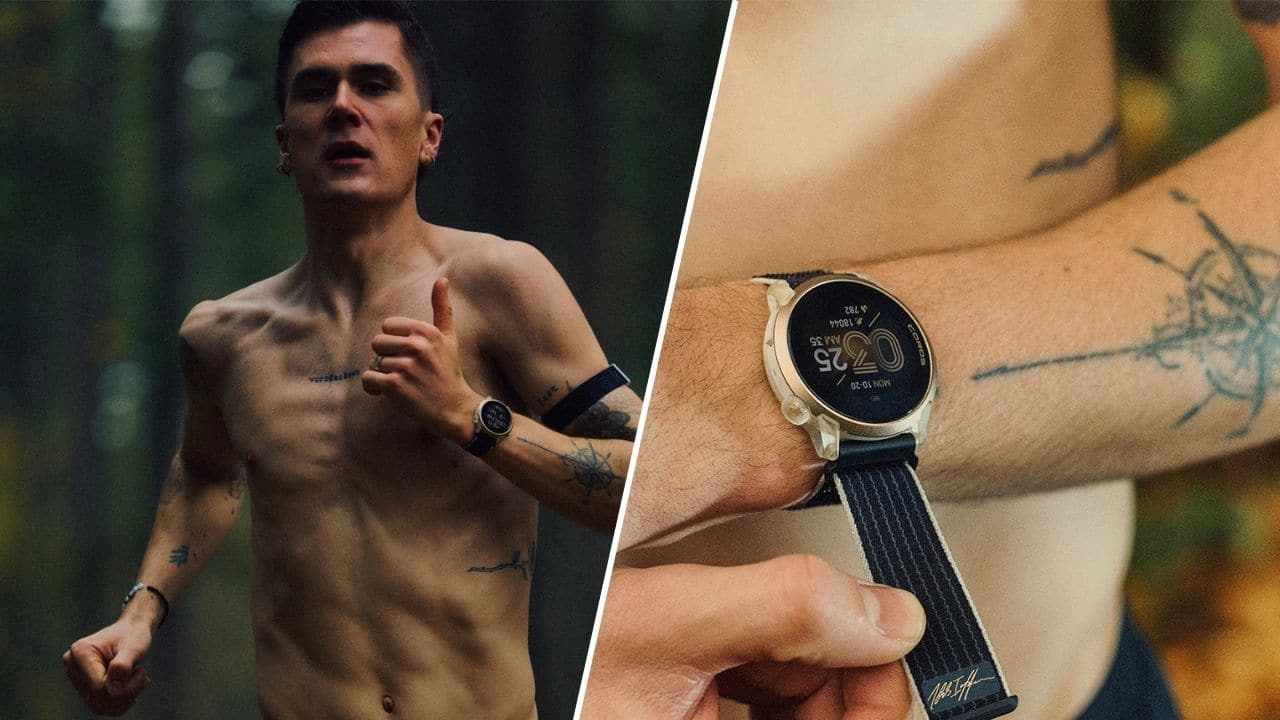COROS dévoile la PACE 4 Jakob Ingebrigtsen : design noir & or, molette transparente, cadran 03:25. Interview exclusive du double champion olympique norvégien.