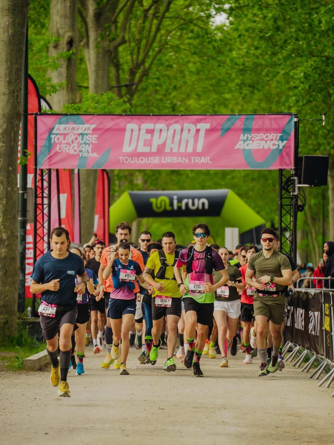 Mostapha Lambach et Marie Laplace ont remporté les 24 km du Kinetik Toulouse Urban Trail ce dimanche 19 avril 2026.