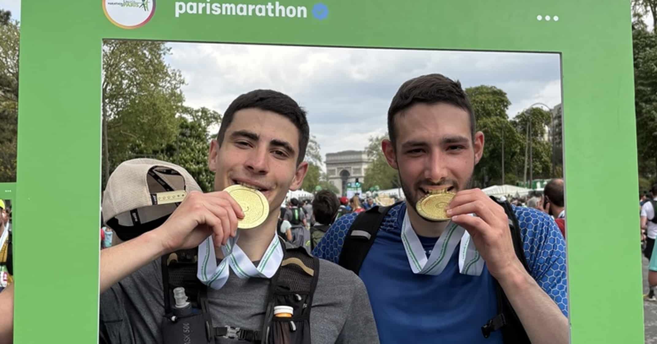 Valentin Vanhaeverbeek est finisher du Marathon de Paris pour la troisième fois, sans son grand frère décédé, mais avec ceux qui l'aimaient.